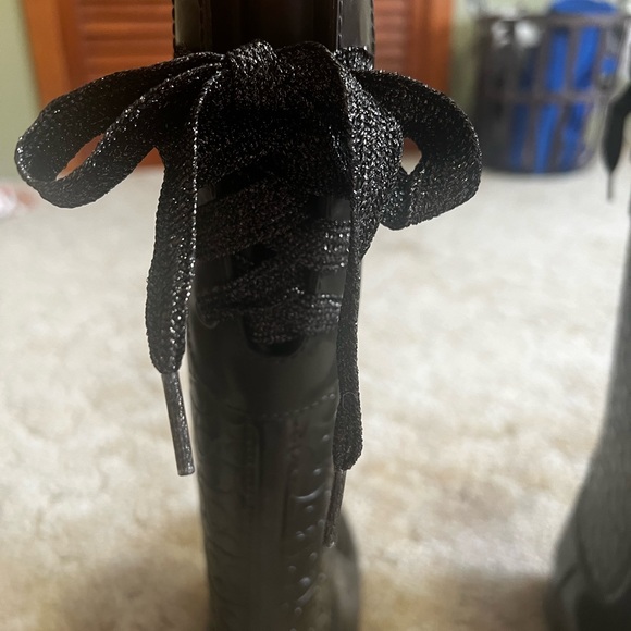 Coach Signature Rain Boot Size 9 - Picture 1 of 4